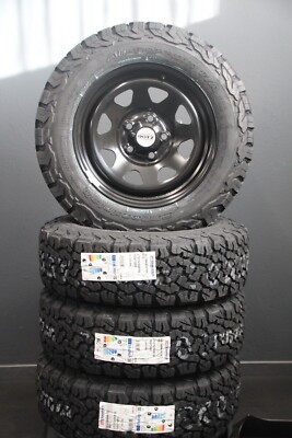 VW Bus T5 T6 T6.1 Satz Räder Stahl Dotz Dakar BF Goodrich AT KO2 Off Road Reifen