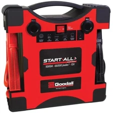 Goodall Vanair JP-12-5000 12 Volt 5000 Amp Portable Jump Starter - 66000 Joules