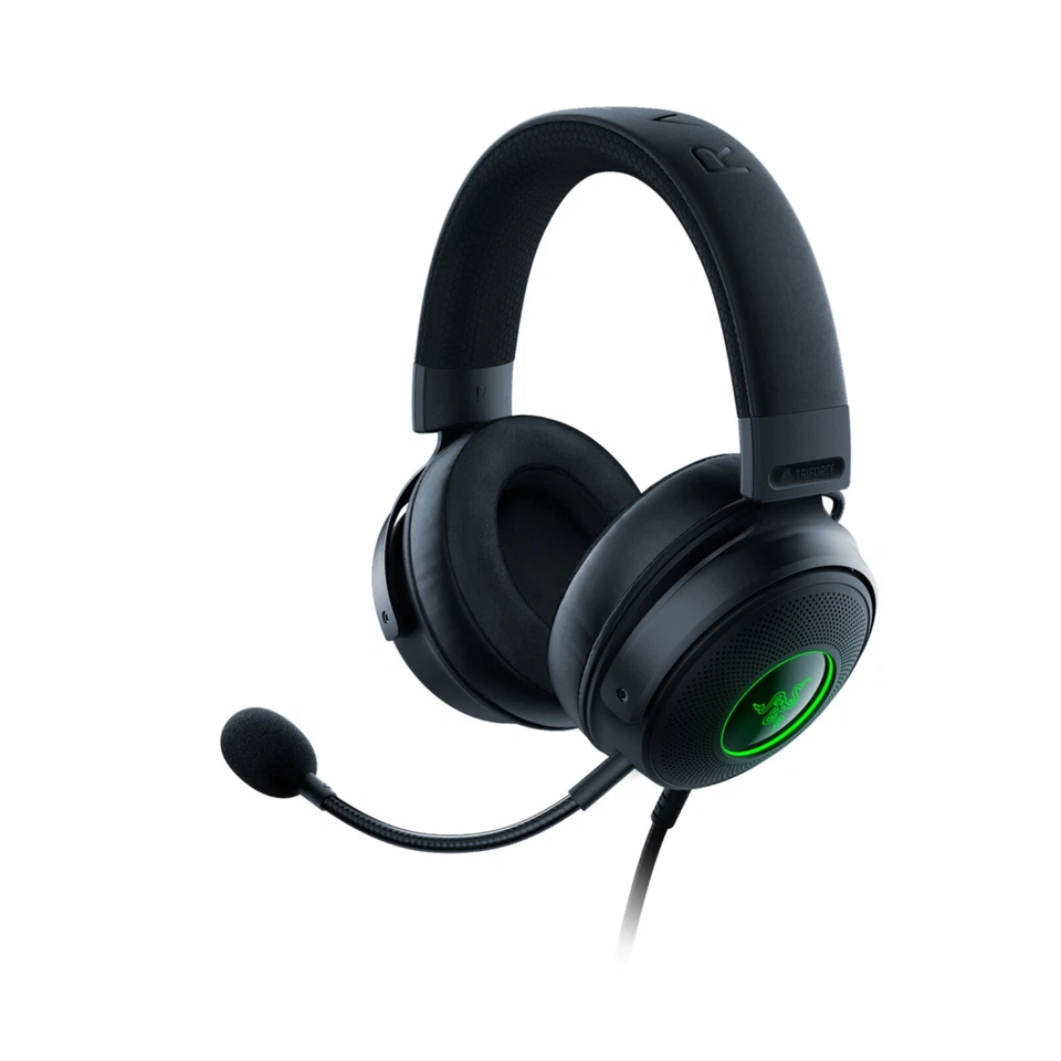 Razer Kraken V3 Wired Over Ear Gaming Headset Boom Microphone Headphones 1