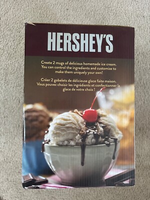 HERSHEY'S Dual Single-Serve Ice Cream Machine. Makes 2 Customized