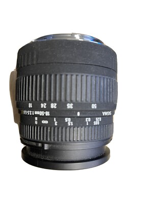 SIGMA zoom 18-50mm 1:35-5.6 DC