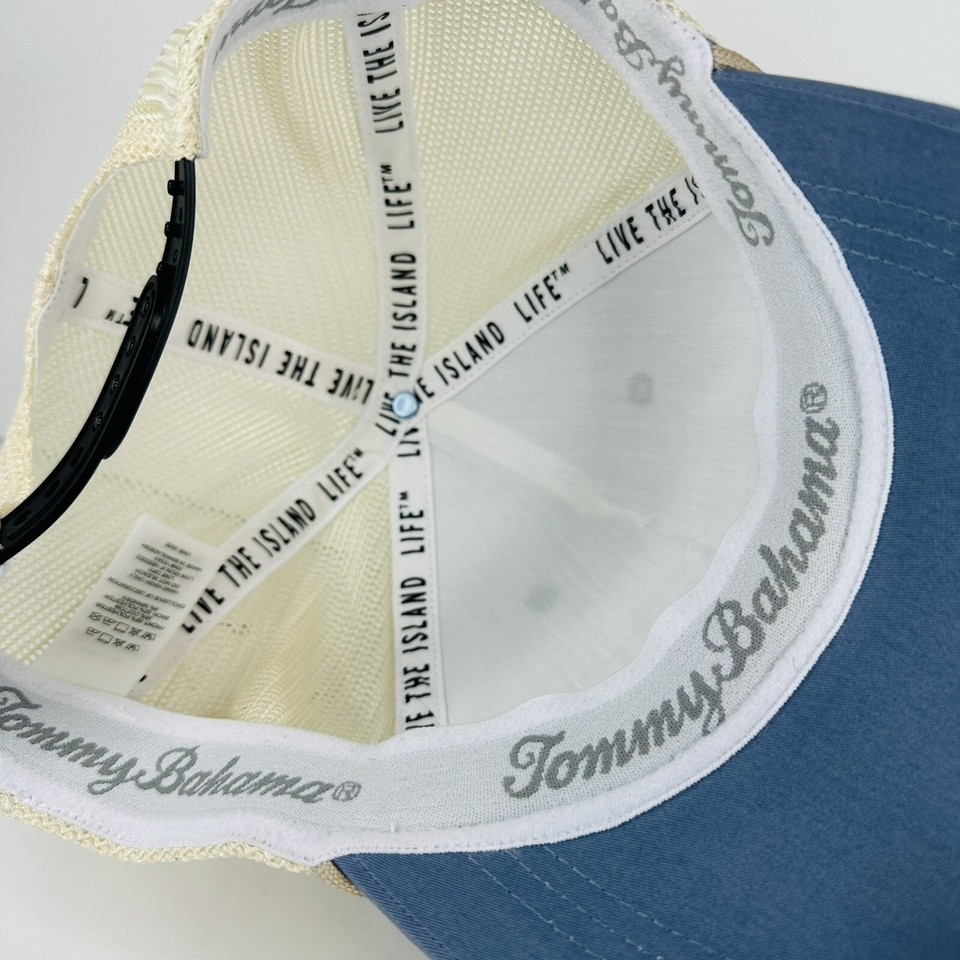 Tommy Bahama Baseball Cap Hat Standard Fit Adjustable SnapBack Blue