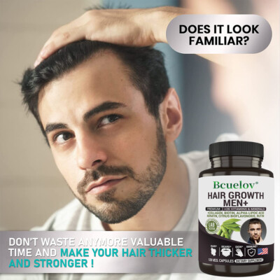 Das Haarwachstum für Männer  Für Haare, Haut Und Nägel, Multivitamin