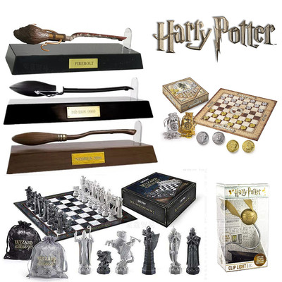 Harry Potter Wizard Chess Set Levitating pens Checkers Light Collection Figure