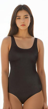 Hurley Ladies Full Coverage One Piece Swimsuit UPF 50 Size Small Black NWT