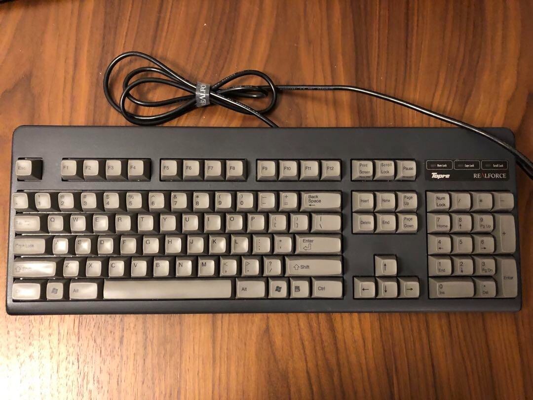Topre REALFORCE 104UG-HiPro YK2100 104 key layout Used from Topre REALFORCE 104UG-HiPro YK2100 104 key layout Used from