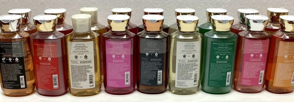 2 Pack Bath & Body Works Aloe + Vitamin E Shower Gel 10 fl oz/295m. Free Ship. - Image 2 of 4