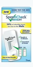 Sperm Check Male Fertility Test - At Home Test (1 x Test) Long Expiry RRP £30