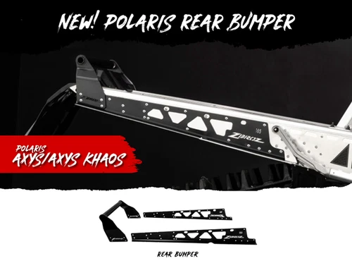 Zbroz Polaris AXYS KHAOS 2016-2022 Pro RMK 155 163 165 Tunnel Rear Bumper Slash
