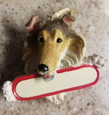 NEW Personalized Border Collie Dog Ornament