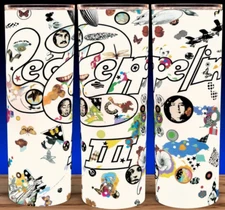 Led Zeppelin 3 Classic Rock Music Cup Mug Tumbler 20oz