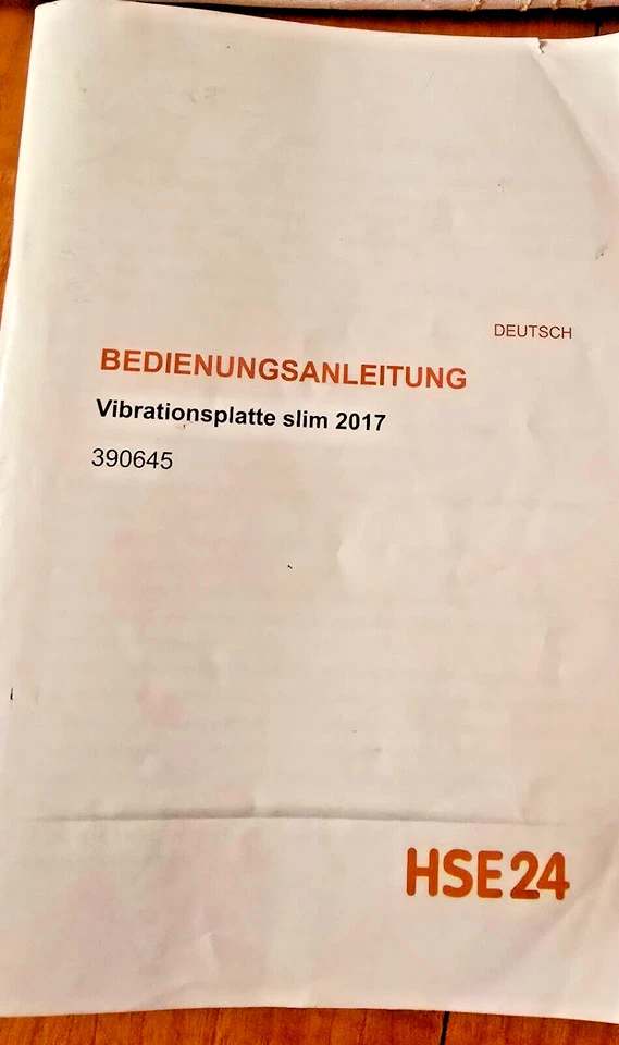 Fitness Vibrations/Slim 2017 HSE mit DVD gebraucht n. Selbstabholer - Bild 4 von 4