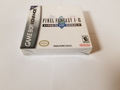 Final Fantasy I & II: Dawn of Souls (Nintendo Game Boy Advance, 2004) new gba