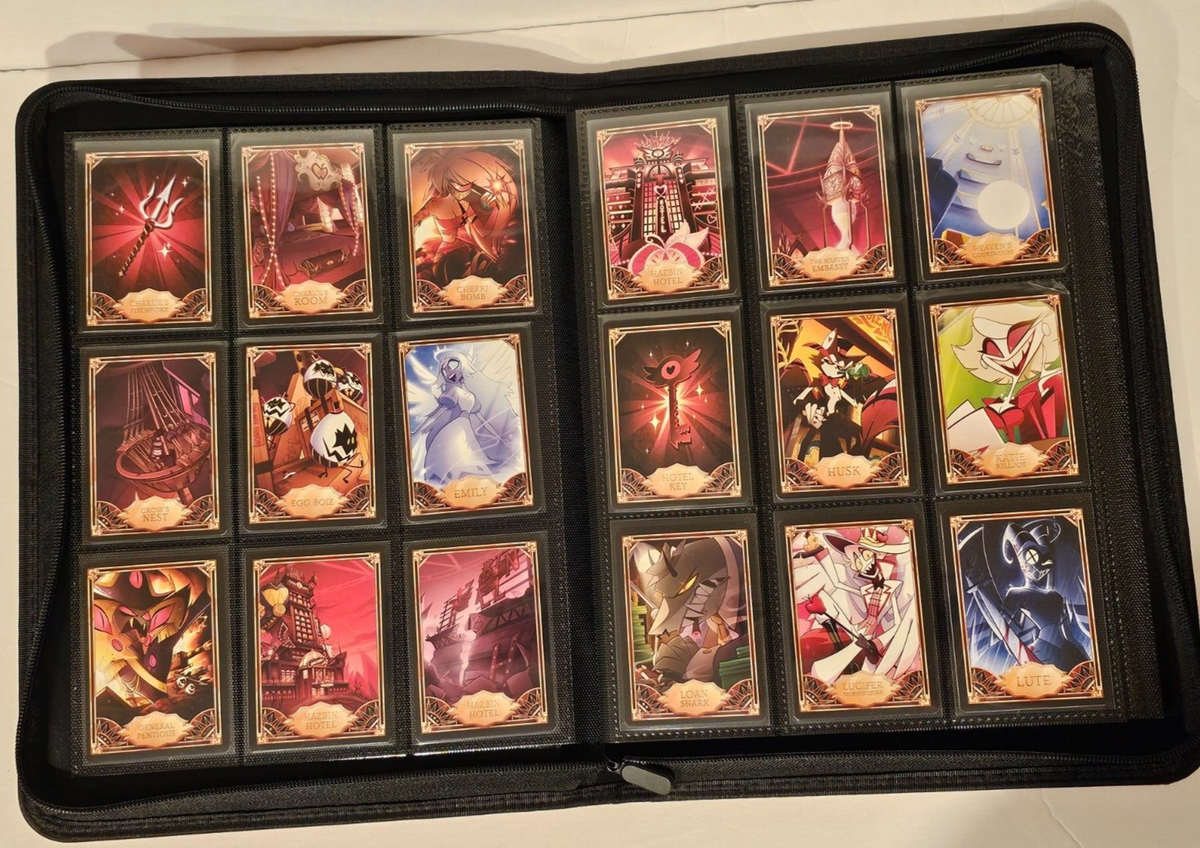 Hazbin Hotel Cards - 1st Edition FULL SET 1-50 (Non Foil) +
