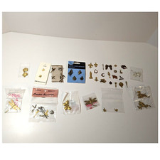 Lot of Mixed Charms Metal Pendants, DIY Jewelry, Gift Tag, Art Crafts, 50 Piece