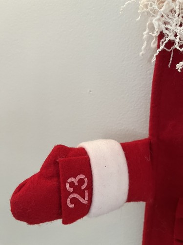 Christmas Advent Calendar Santa Countdown Very Nice Long Legs - Picture 8 of 16
