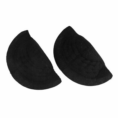 20x Sewing Shoulder Pads Knitwear Pads Non Slip Accessories Insert Foam  Shoulder Black Thick for Clothes T- Women Adults M 