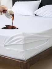 Full Zippered Mattress Encasement Waterproof Bed Bug Mattress Protector Cover