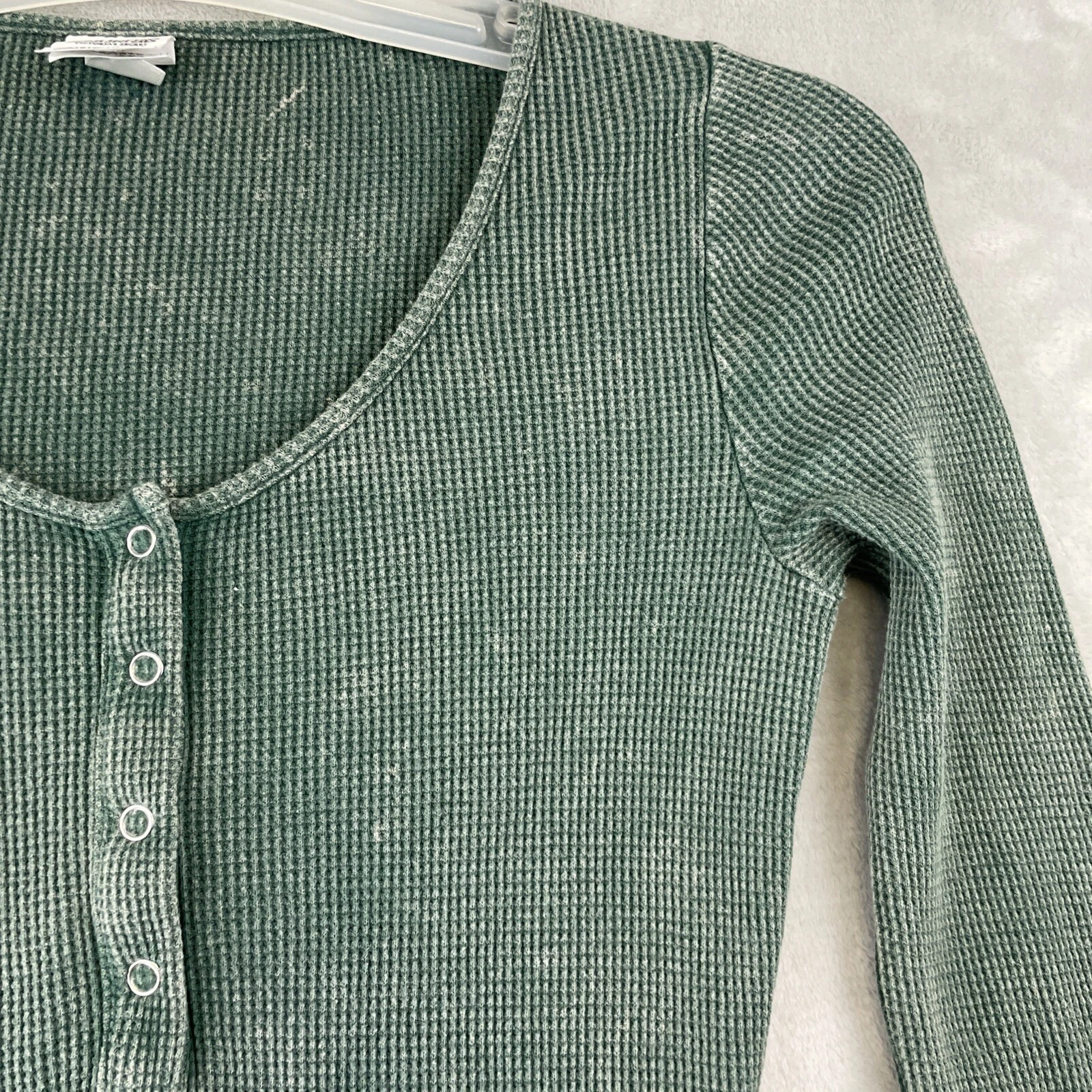UNDERCOVER Abito Victoria’s Secret ROSA donna S verde termico L S Henley cotone elasticizzato