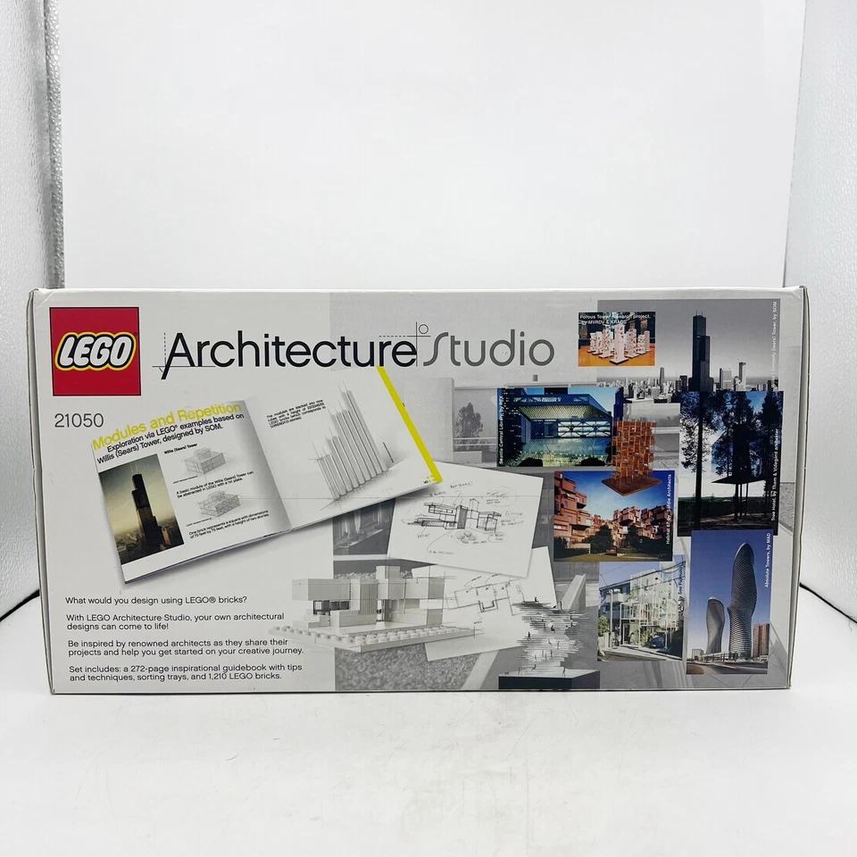 LEGO 21050 Estudio de Arquitectura 1210 Piezas Juego Retirado Caja Sellada Foto 4 de 4