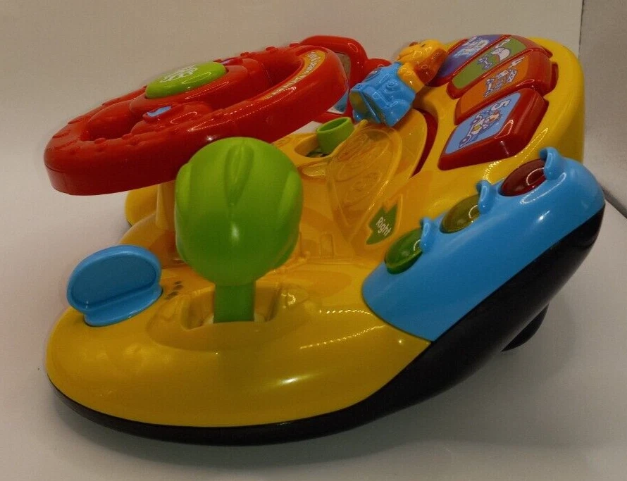 VTech Turn and Learn Driver Toy Sounds And Lights 2017 Tested and Works - Image 2 of 4