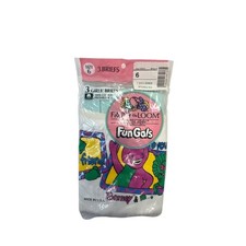 Vintage Fruit of the Loom Fun Gals Barney Briefs Girls Size 6 NOS