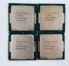 lot of (4) Intel Core i3-7100T 3.40 GHZ CPU