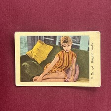 Brigitte Bardot 1957 Dutch Gum X Set #266 Dutch Gum Card