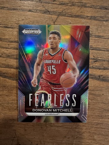 2024-25 Panini Prizm Draft Picks - Fearless Donovan Mitchell #2 Silver Prizm