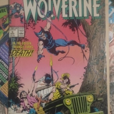 Marvel Comics Wolverine #5 1988 Single Issue Comic Book John Buscema Superheroes