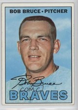 1967 Topps Bob Bruce (BRAVES on Back) #417 2f4