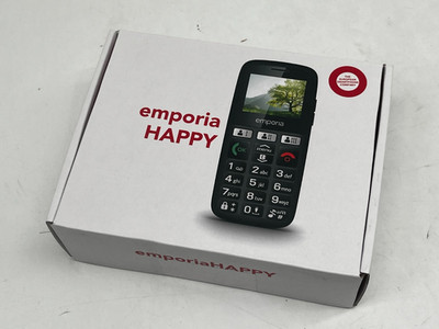 Emporia Seniorenhandy HAPPY  E30.v3 Tastaturtelefon Schwarz   #TK1500A