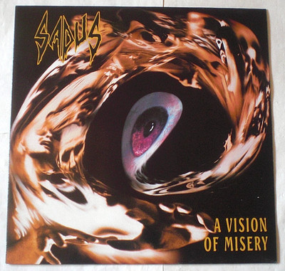 Sadus -  A Vision of Misery / neuwertige LP mit OIS