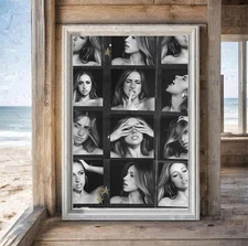 Aesthetic Tate Mcrae Wall Art ,Minimalistic Stockholm Style Poster,Vintage Black