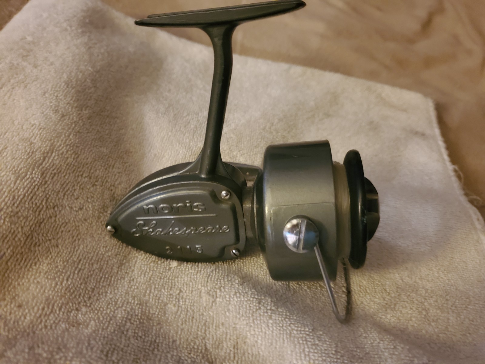 Shakespeare Noris #2115 Open Face Spinning Fishing Reel Work