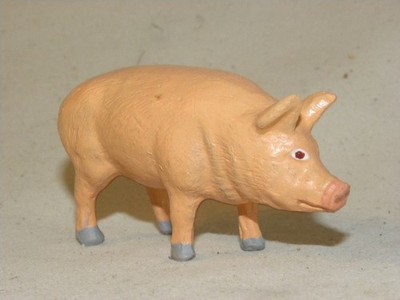 FIGURE COMPOSITION FARM ANIMAL DURSO THE PIG CHIALU ELASTOLIN BM NB GJ