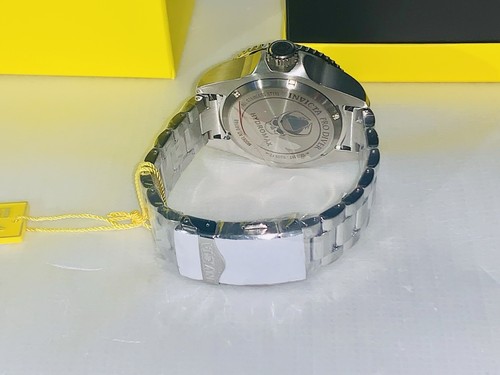 OROLOGIO INVICTA UOMO 52MM HYDROMAX PRO DIVER CON QUADRANTE ORO 44746 NUOVO! - Foto 8 di 12
