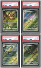 Pokemon PSA 10*4 Eevee & Umbreon AR Complete Set 2025 Gem Pack Vol.2 S.Chinese