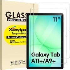 2-Pack Screen Protector for Samsung Galaxy Tab A11 Plus/A11 /A9 Plus/A9 11 Inch