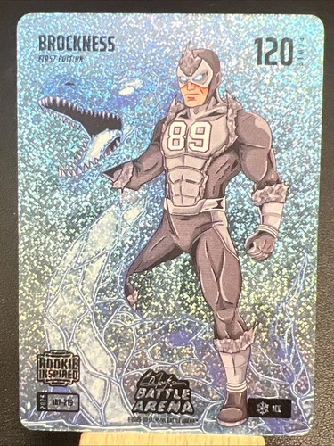2026 Bo Jackson Battle Arena Brockness Brock Bowers Ice Icon Foil IBF-219 U