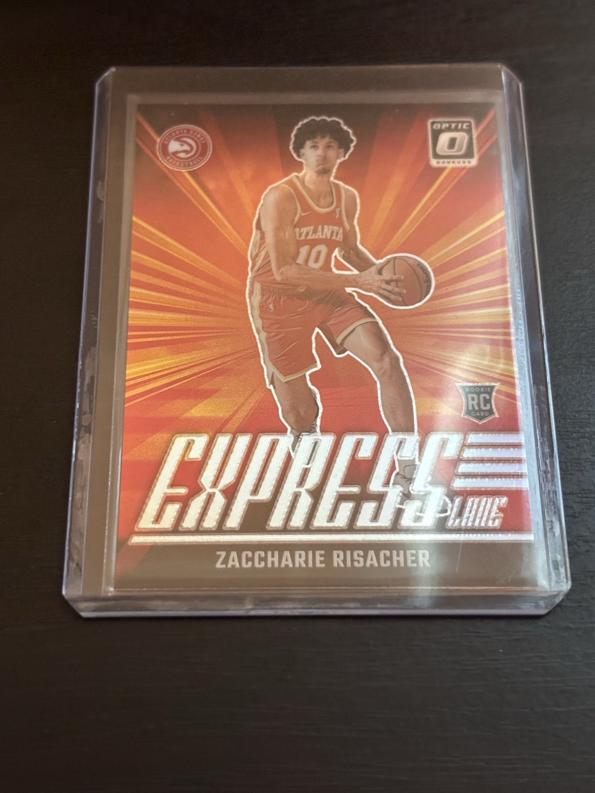 2024-25 Panini Donruss Optic - Express Lane Zaccharie Risacher #23 (RC)