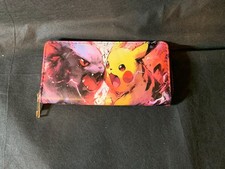 Pikachu Pokemon Zipper Long Wallet New
