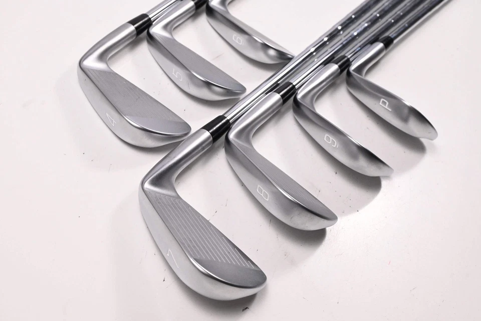 Left Hand Mizuno Pro S-3 Irons / 4-PW / Stiff+ Flex KBS Tour-V 125 Shafts - Image 4 of 4