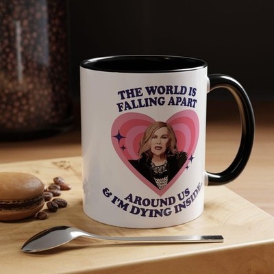 Moira Rose Accent Coffee Mug (11, 15oz), Catherine O'Hara Mug Gif Fan