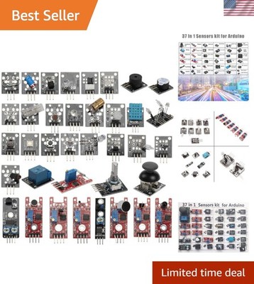 37/Set Sensor Assortment Kit 37 in 1 Sensor Module Starter Kit for Arduino MC...