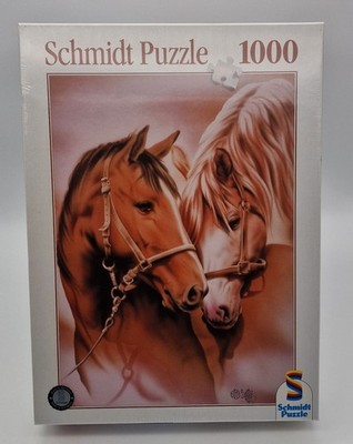 Schmidt 57073 Puzzle 1000 Teile - Stute und Hengst - Pferd / Pferde - NEU OVP