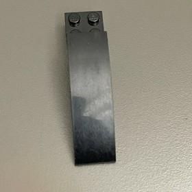 Lego Curved Slope Police 5974 Black Replacement Part Piece 41766