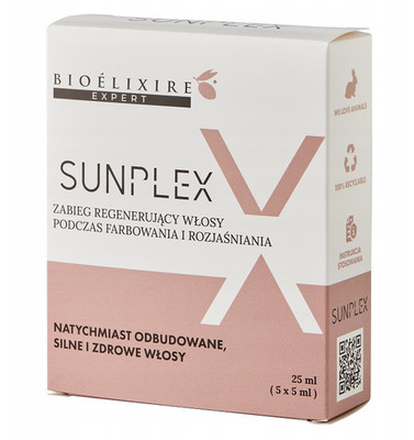BIOELIXIRE SUNPLEX HAARREGENERATION BEHANDLUNG 5x5ml WÄHREND DES FÄRBENS oder AUFHELLENS