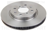 2X Bremsscheibe NK 205224 FüR FZ Swift NZ Suzuki 4 AZG412 ZC72S Ddis AZG413D