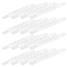 100Pcs Non- Hanger Grips Silicone Hanger Strips Adhesive Clothes Grips